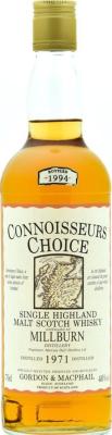 Millburn 1971 GM Connoisseurs Choice 40% 700ml