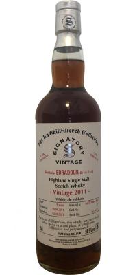 Edradour 2011 SV The Un-Chillfiltered Collection Cask Strength 1st Fill Sherry Butt #171 Whisky.de exklusiv 56.5% 700ml