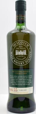 Mannochmore 1990 SMWS 64.55 a sultry soiree 24yo Refill Barrel 55.8% 700ml