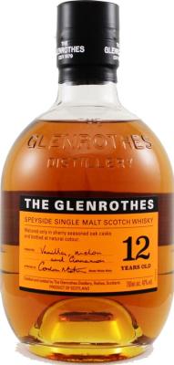 Glenrothes 12yo The Soleo Collection Sherry seasoned Oak 40% 700ml