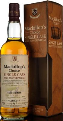 Glen Keith 1967 McC Single Cask #2794 53.2% 700ml