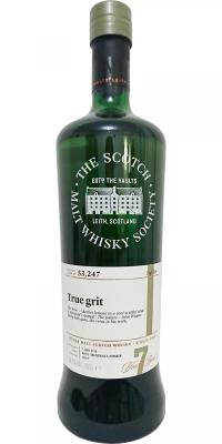 Caol Ila 2010 SMWS 53.247 True grit Refill Ex-Bourbon Hogshead 58.5% 700ml