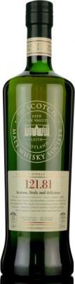 Arran 1999 SMWS 121.81 Intense Lively and Delicious 15yo Refill Ex-Bourbon Hogshead 55.2% 700ml