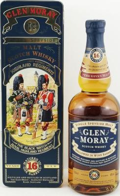 Glen Moray 16yo Highland Regiments 43% 700ml