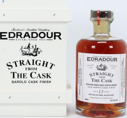 Edradour 1996 Straight From The Cask Gaja Barolo Cask Finish 56.1% 500ml