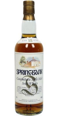 Springbank 15yo Distillery Picture Label 46% 700ml