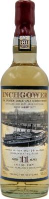 Inchgower 11yo JW Refill Sherry 53.2% 700ml