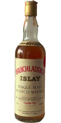 Bruichladdich 10yo Aged 10yo Moon Import S.A.S Genova 43% 750ml