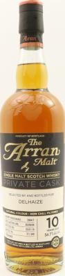 Arran 2004 Private Cask Sherry Hogshead 2004/7 Delhaize 54.7% 700ml