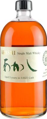 White Oak 3yo Akashi Sake cask Espoa 50% 500ml