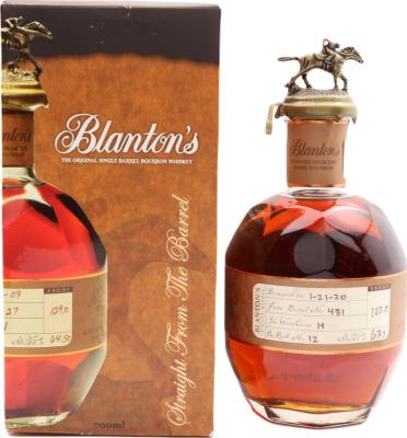 Blanton's Straight from the Barrel #884 63.65% 700ml