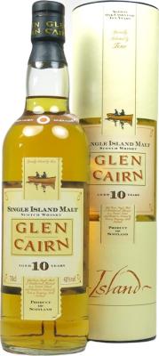 Glen Cairn 10yo Single Island Malt Scotch Whisky Oak Casks Specially Selected by Tesco 40% 700ml