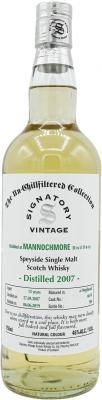 Mannochmore 2007 SV #6674 46% 750ml