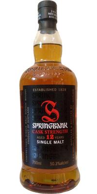 Springbank 12yo 50.3% 750ml