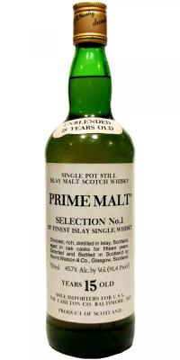 Islay Malt 15yo MW&C Prime Malt Selection #1 Oak Casks 45.7% 750ml