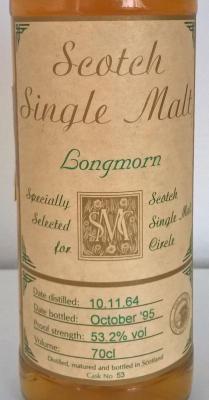 Longmorn 1964 MC 53 53.2% 700ml