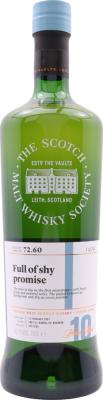 Miltonduff 2007 SMWS 72.60 Full of shy promise 10yo 2nd Fill Ex-Bourbon Barrel 63.1% 700ml