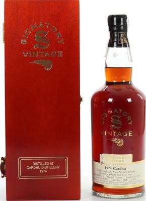 Cardhu 1974 SV Vintage Collection Rare Reserve Sherry Cask #3615 54.1% 700ml