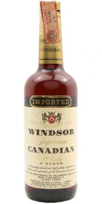 Windsor Supreme Canadian Whisky 43.4% 750ml