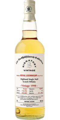Royal Lochnagar 1998 SV The Un-Chillfiltered Collection #613 46% 700ml