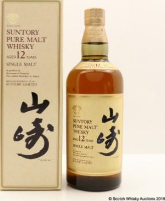 Yamazaki 12yo Suntory Pure Malt Whisky Oak 40% 750ml