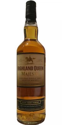 Highland Queen Majesty HQSW Oak cask Rum cask finish Alexander Murray & Co 46% 750ml