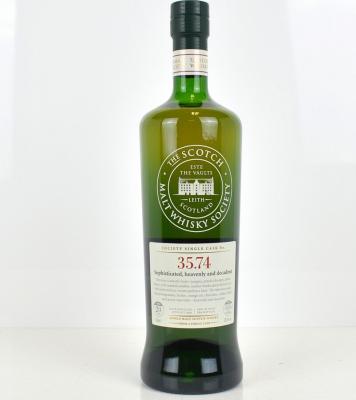 Glen Moray 1991 SMWS 35.74 Sophisticated heavenly and decadent 20yo 2nd Fill Bourbon Hogshead 58.4% 700ml