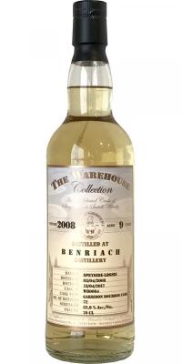 BenRiach 2008 WW8 The Warehouse Collection Garrison Bourbon Cask W80064 52.9% 700ml