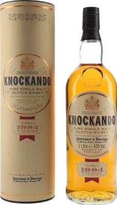 Knockando 1984 by Justerini & Brooks Ltd 43% 1000ml