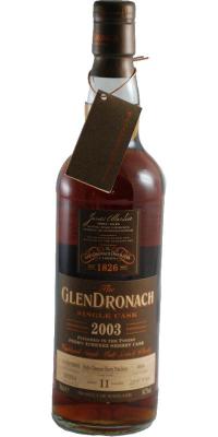 Glendronach 2003 Single Cask Pedro Ximenez Sherry Puncheon #4004 Taiwan Exclusive 54.7% 700ml