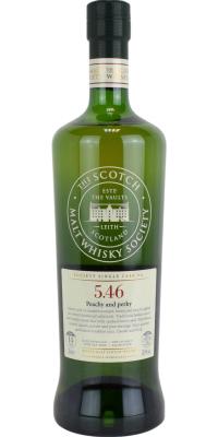 Auchentoshan 2000 SMWS 5.46 Peachy and perky Refill Ex-Bourbon Hogshead 58.9% 700ml