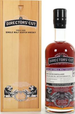 Ben Nevis 1966 DL Directors Cut Sherry Hogshead #8193 49.6% 700ml