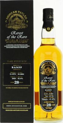 Banff 1975 DT Rarest of the Rare #3415 41.4% 700ml
