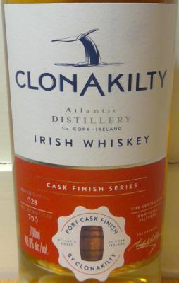 Clonakilty Port Cask Finish Clky Batch 028 43.6% 700ml