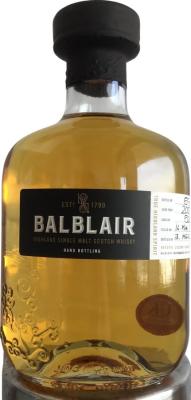 Balblair 2007 Handfilled at Distillery 54.9% 700ml