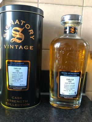 Caol Ila 1982 SV Cask Strength Collection Bourbon Hogshead #6493 54.3% 700ml