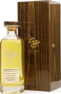 The English Whisky 2006 Founders Private Cellar Ex-Jim Beam Bourbon #0005 61.2% 700ml