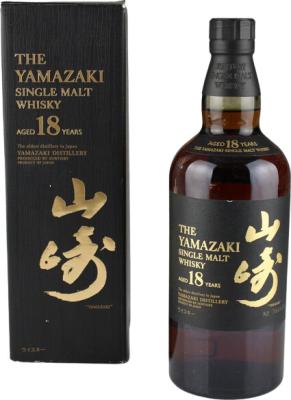 Yamazaki 18yo Sherry Bourbon Mizunara Casks 43% 700ml