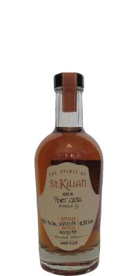 St. Kilian 2017 Port Cask Hand Filled #1838 The Village Nurnberg 60% 350ml