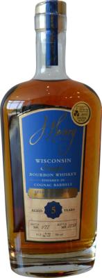 J. Henry & Sons 5yo Bellefontaine Reserve Cognac Barrel Finish 51.5% 750ml