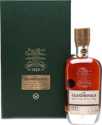 Glendronach 1991 Kingsman Edition Sherry Casks 48.2% 700ml