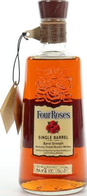 Four Roses Single Barrel Private Selection OBSF Charred New American Oak Barrel RS 71-2T Total Wine & More 56.4% 750ml