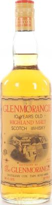 Glenmorangie 10yo 70 Proof 26 2/3 Fl. Ozs 40% 789ml