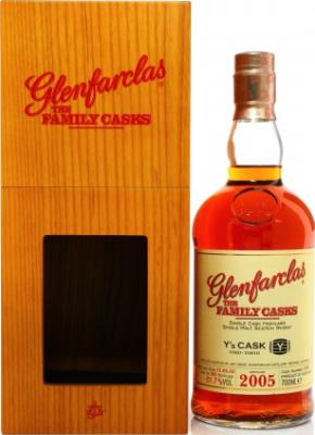 Glenfarclas 2005 The Family Casks Refill Sherry Hogshead 3141 Y's Cask Tokyo 61.7% 700ml