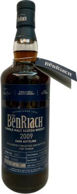 BenRiach 2009 Single Cask Bottling Oloroso Sherry Butt #2011 Taiwan Exclusive 59% 700ml