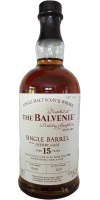 Balvenie 15yo Single Barrel Sherry Cask #15650 47.8% 700ml