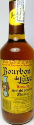 Bourbon de Luxe 4yo Kentucky Straight Bourbon Whisky Varma S.A Spain 40% 750ml