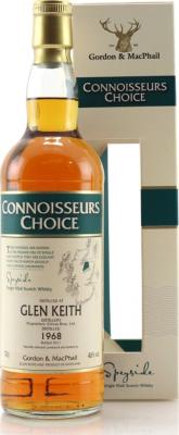 Glen Keith 1968 GM Connoisseurs Choice Remade Hogshead 46% 700ml