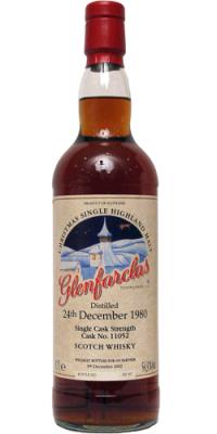 Glenfarclas 1980 Christmas Single Highland Malt Sherry cask #11052 54.3% 700ml