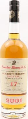 Miltonduff 2001 AMC Refill Sherry Butts 40% 750ml